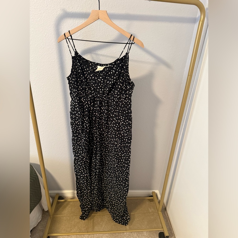 NWT Anthropologie Maeve Black and White Patterned Dress Size 10
